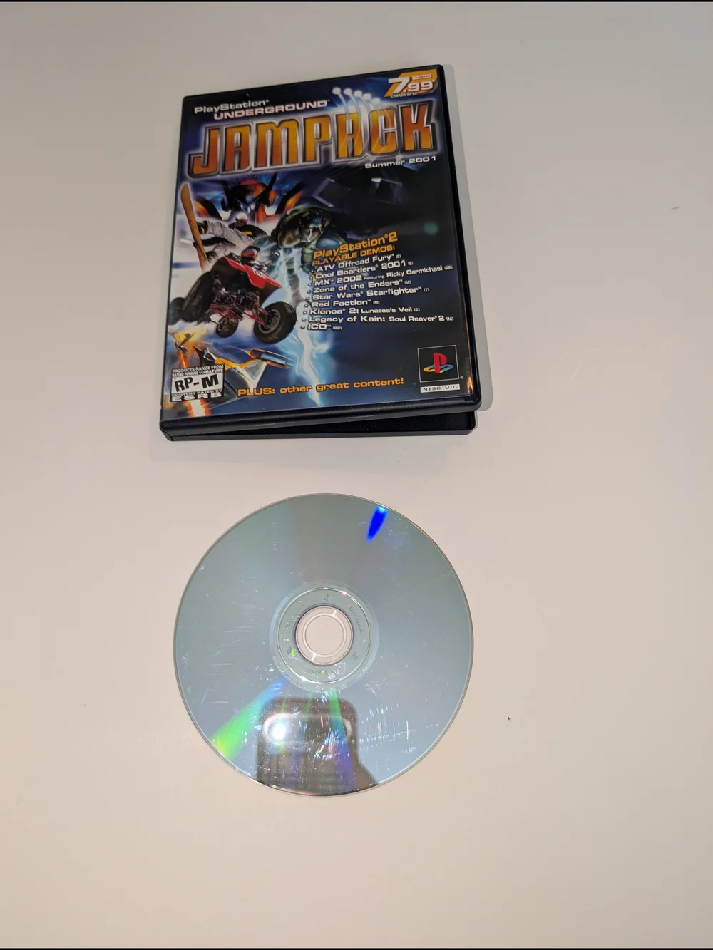 PS2 Game Jampack Summer 2001